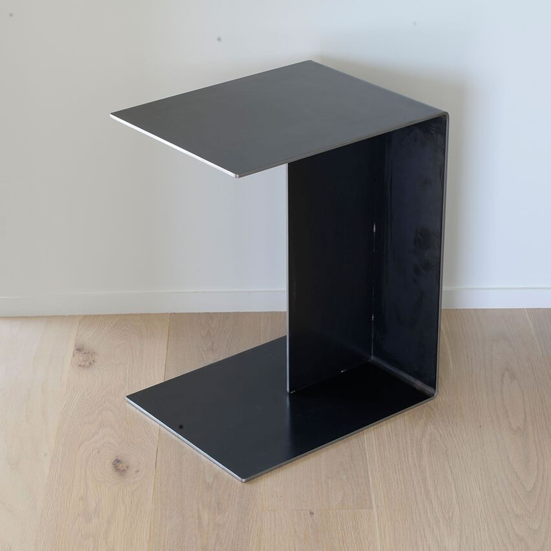 Steel Leanover Table